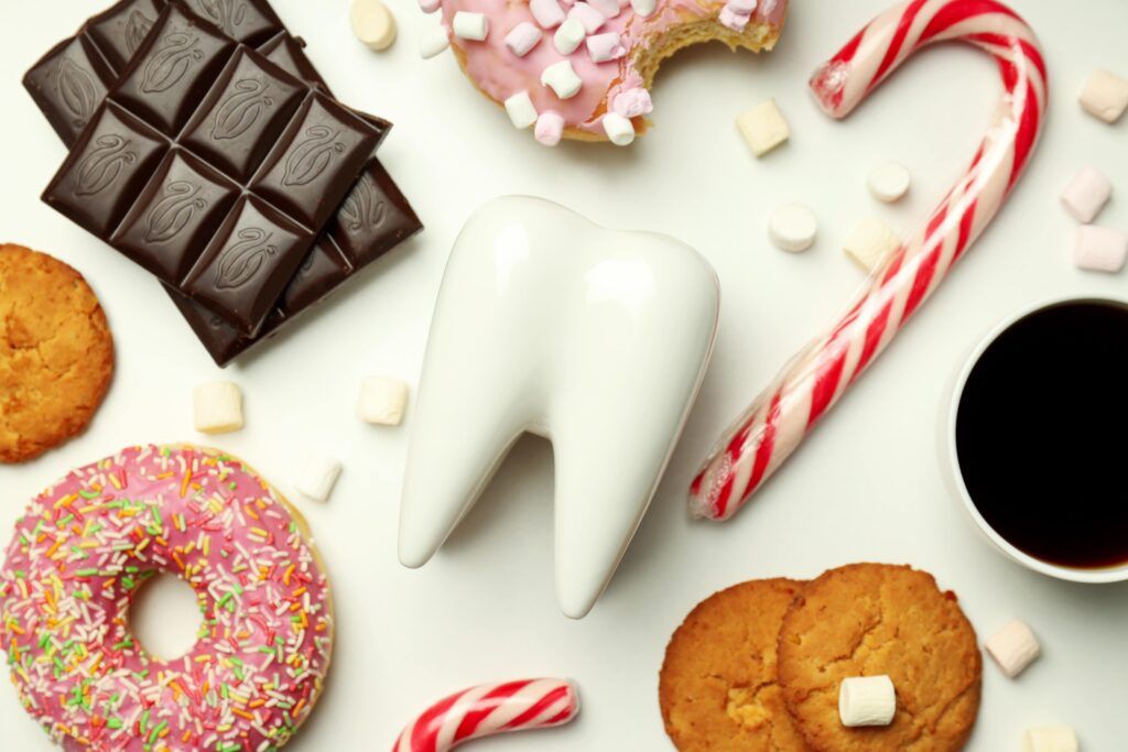 Effects of sugary foods on dental and oral health