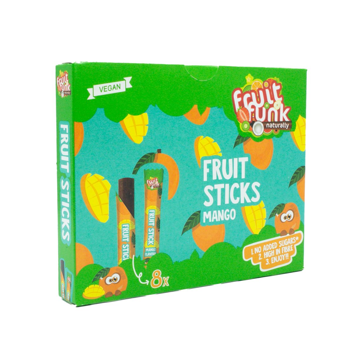 Fruitfunk Peppa Pig Palitos de Fruta Mango 8-Pack 8x10g