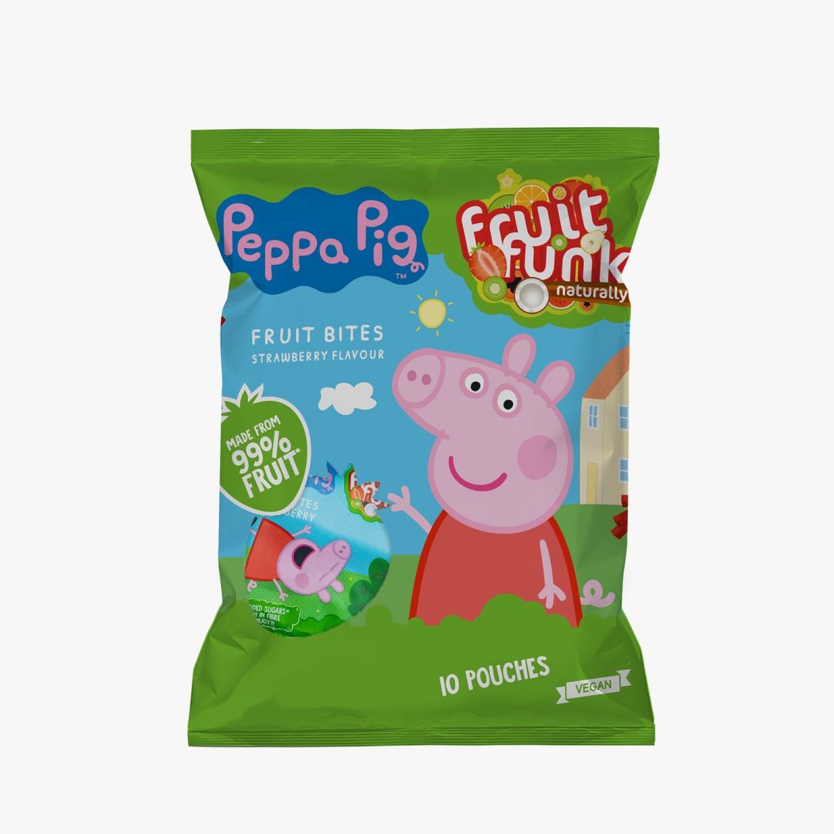 Fruitfunk Peppa Pig Multibag Fragola 10x10g