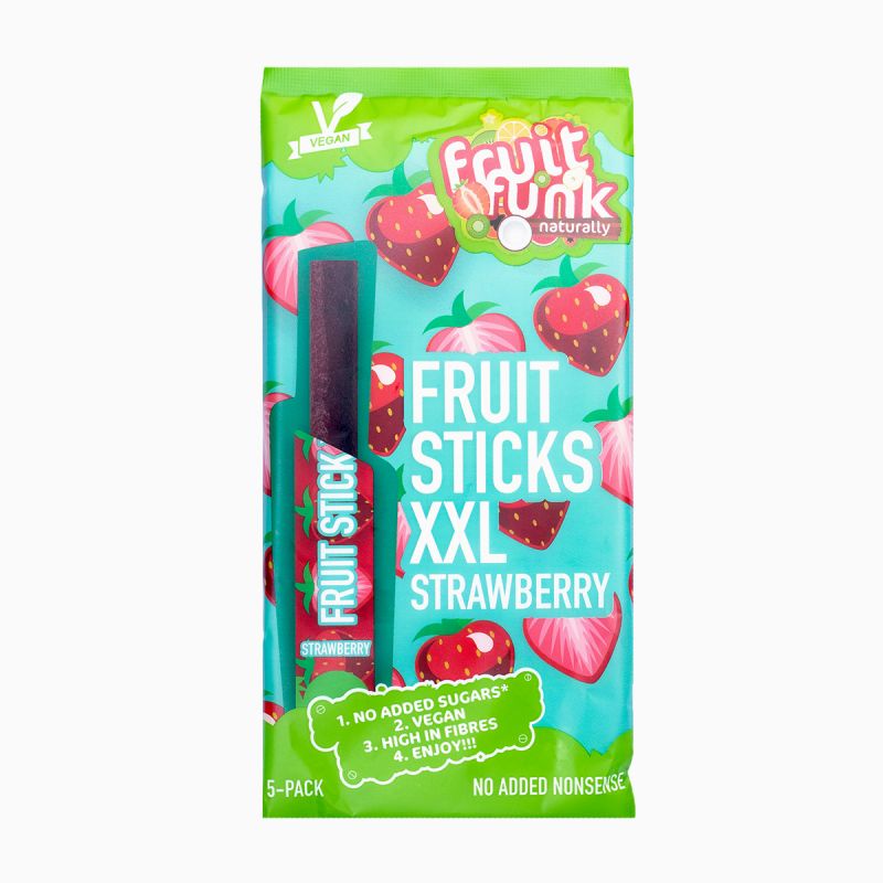 Fruitfunk Fruitstick XXL Strawberry 5-Pack 5x20g