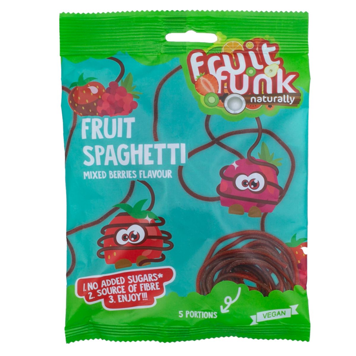 Fruitfunk Fruit Spaghetti Mixed Berries 100g