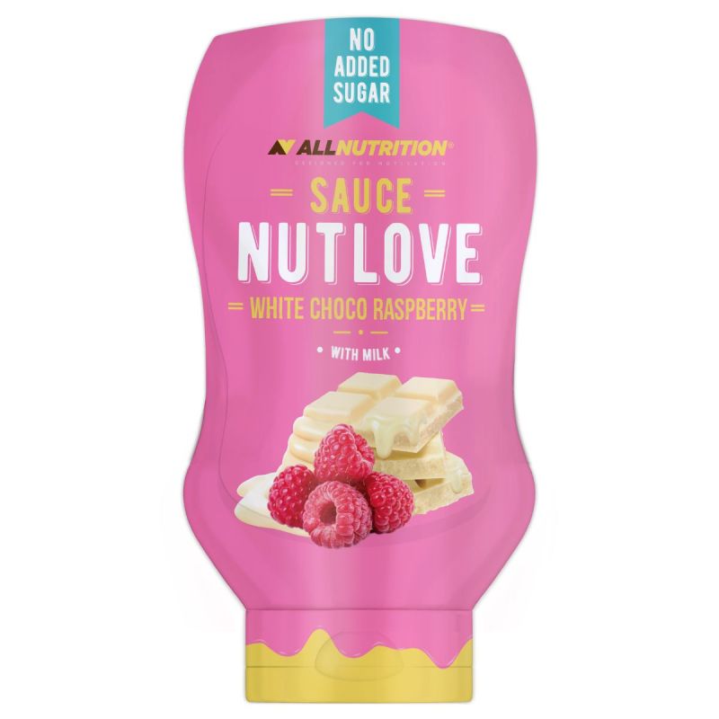 Allnutrition Nutlove Sauce 280 g White Choco Raspberry