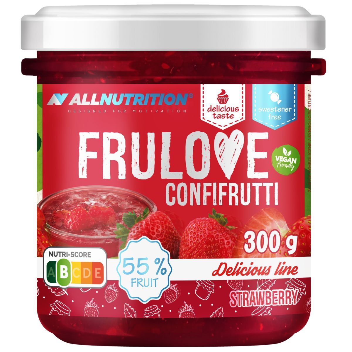 Allnutrition Frulove Confifrutti 300 g Fragola