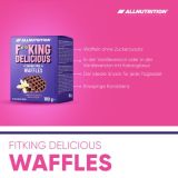 Allnutrition Fitking Gofres Deliciosos 180 g Sabor Vainilla Con Cacao — Miniatura 3
