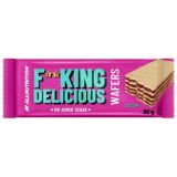 Allnutrition Fitking Delicious Wafers 80 g Cocoa — thumbnail 1