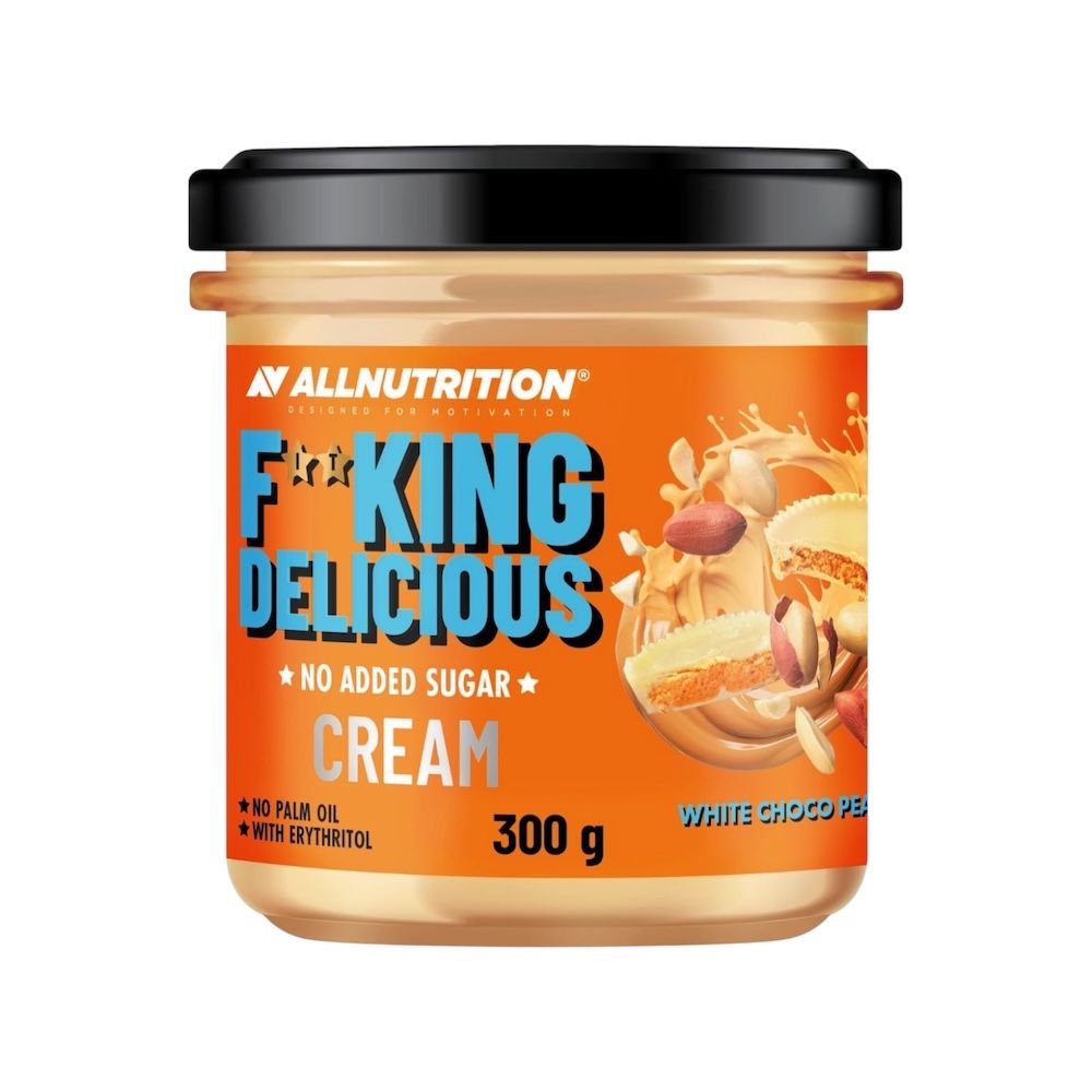 Allnutrition Fitking Crema Deliciosa 300 g Chocolate Blanco de Guisante