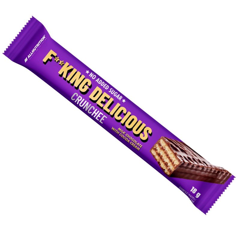 Allnutrition Fitking Delicious Crunchee 18 g Milk Chocolate With Cocoa Cream