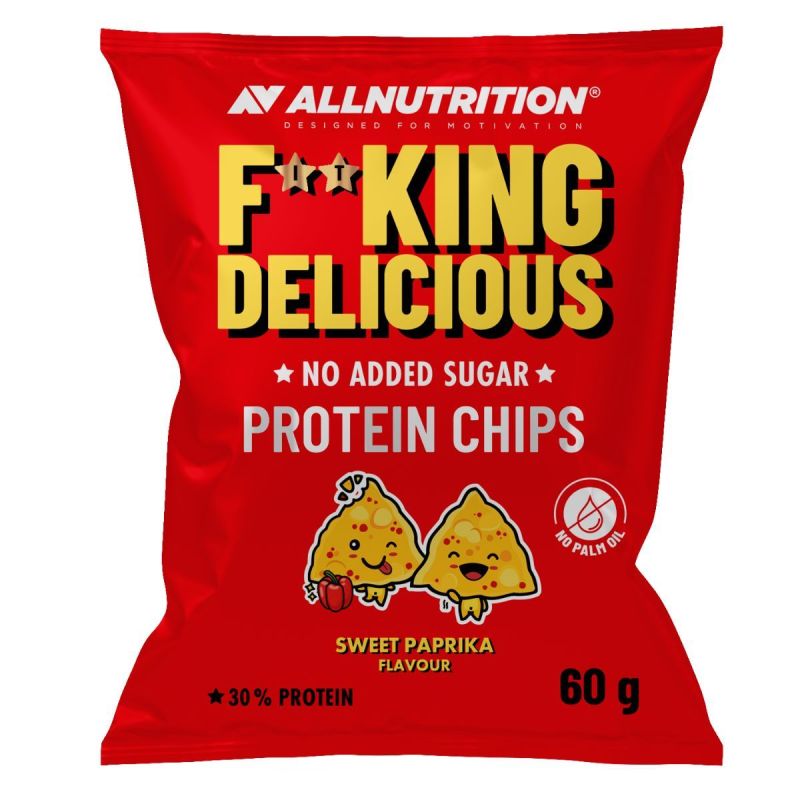 Allnutrition Fitking Delicious Protein Chips 60 g Sweet Paprika