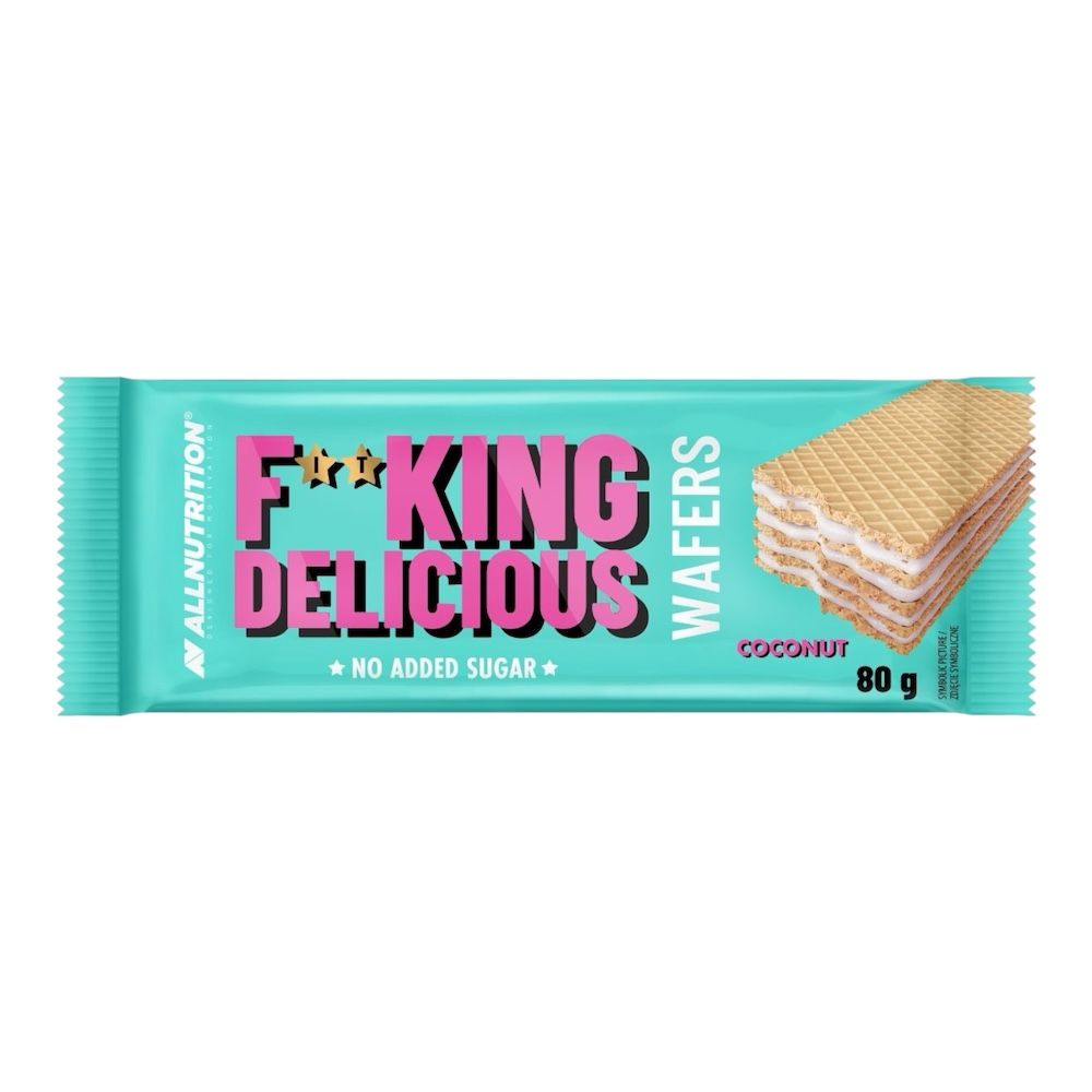 Allnutrition Fitking Deliciosas Galletas de Coco 80 g