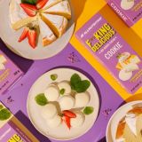 Allnutrition Fitking Delicious Cookie 128 g Cheesecake Flavor — thumbnail 2