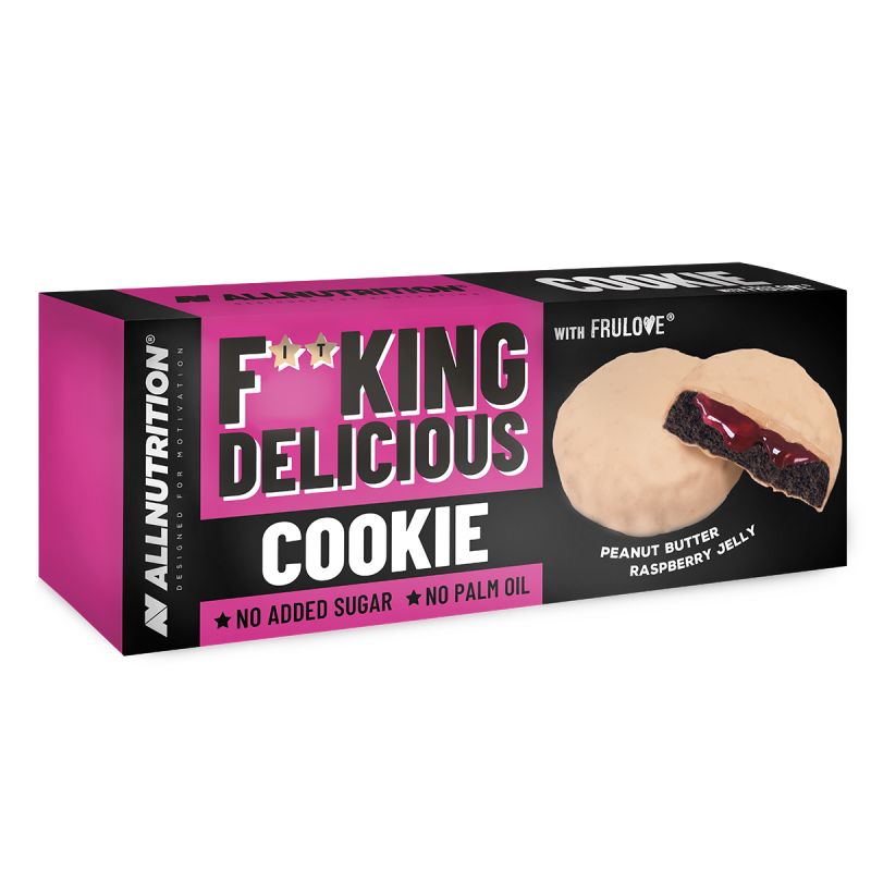 Allnutrition Fitking Delicious Cookie 128 g Peanut Butter Raspberry Jelly