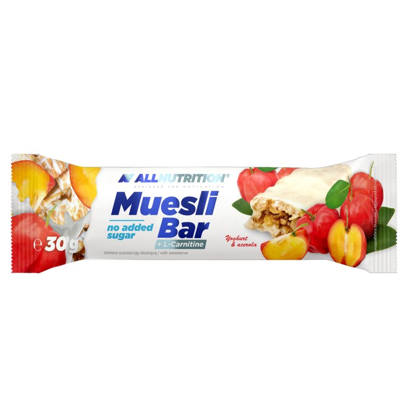 Allnutrition Barrita de Muesli L-Carnitina 30 g Acerola
