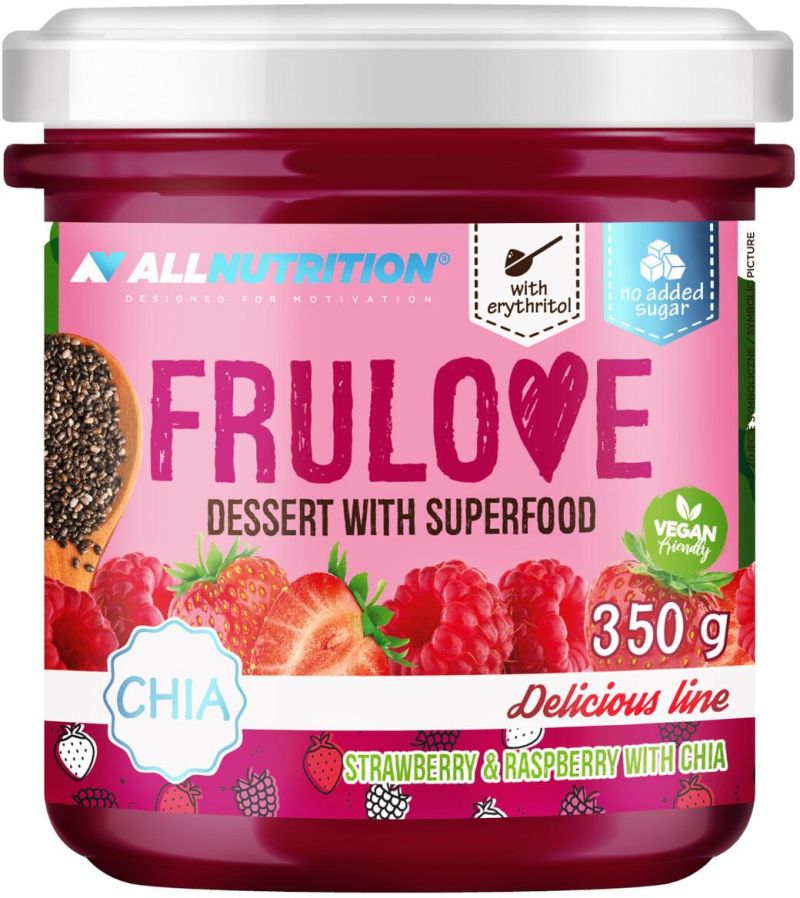 Allnutrition Frulove Dessert With Superfoods 350 g Strawberry And Raspberry Chia
