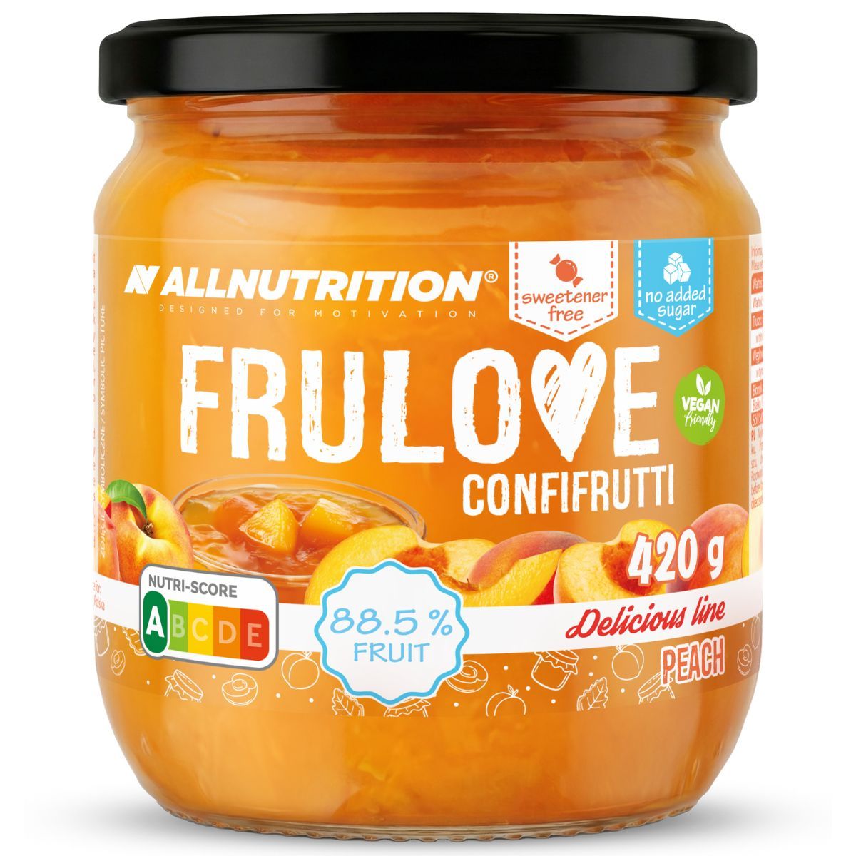 Allnutrition Frulove Confifrutti 420 g Peach