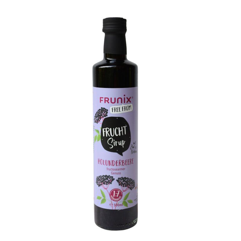 FRUNIX® Vlierbloesem-Kaneel Fruitstroop 500ml