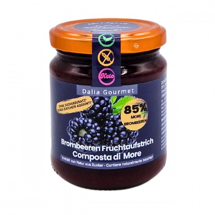 Dalia Gourmet Blackberry Fruit Spread 220g