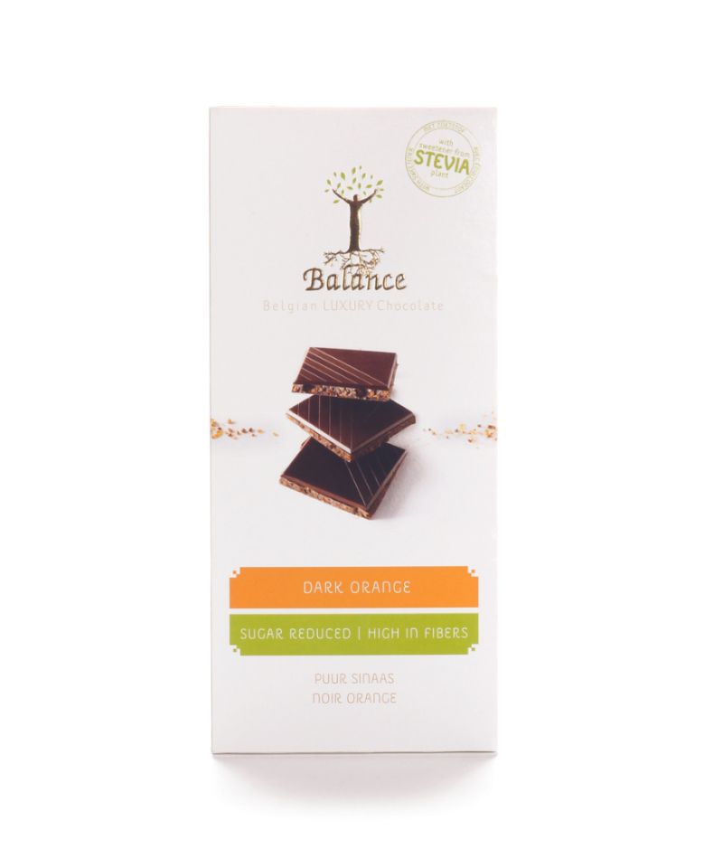 Balance Stevia Excl. Tablet Dark Orange 85g