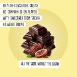 Diablo No Added Sugar Stevia 80% Dark Chocolate 75g — thumbnail 4
