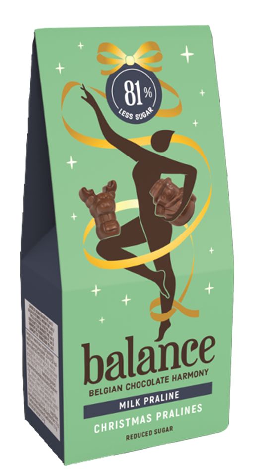 Balance Kerstmelk Pralines 100g
