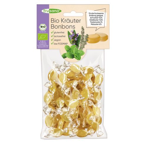 Frusano Organic Herbal Candies 85g