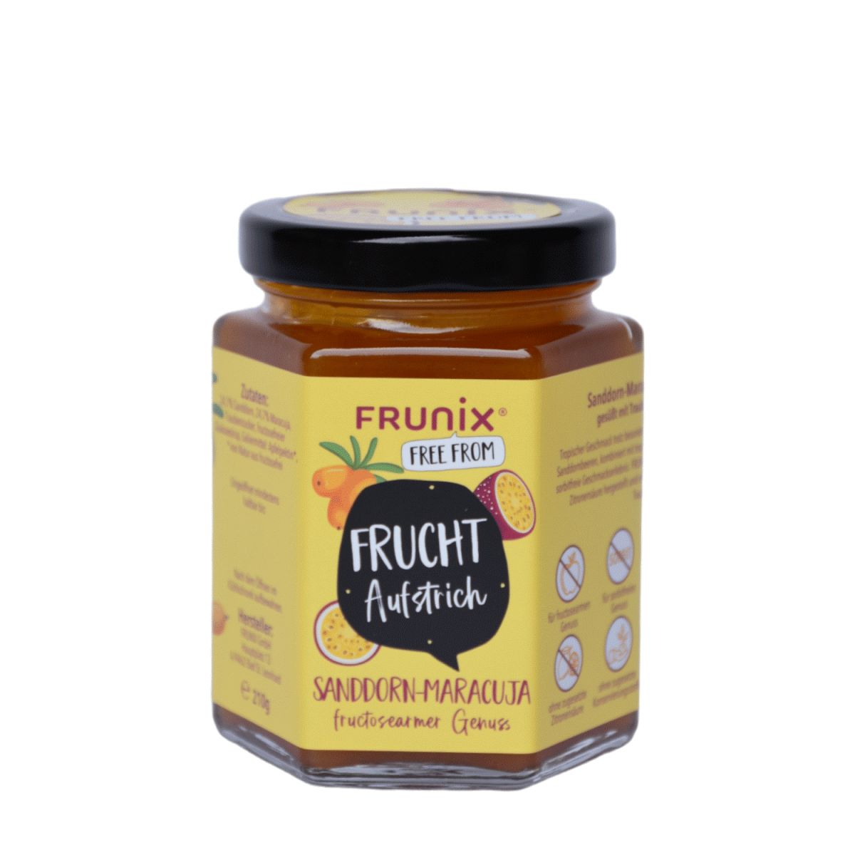 Frunix Fruit Spread Sea Buckthorn-Passion Fruit 210g