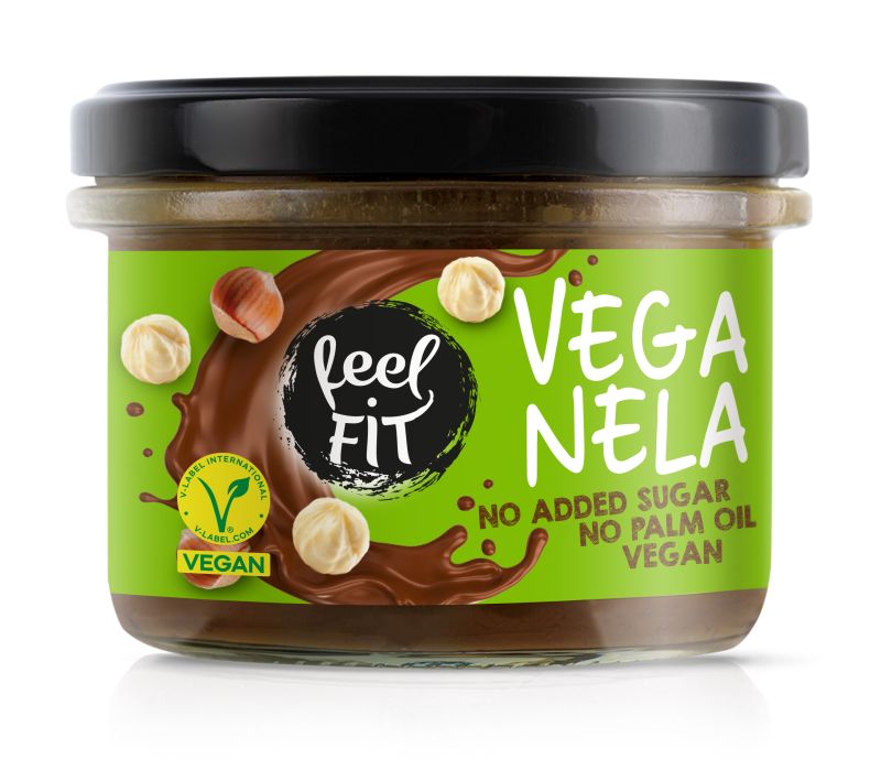 feel FIT Veganela Cocoa&Hazelnut Spread 200g