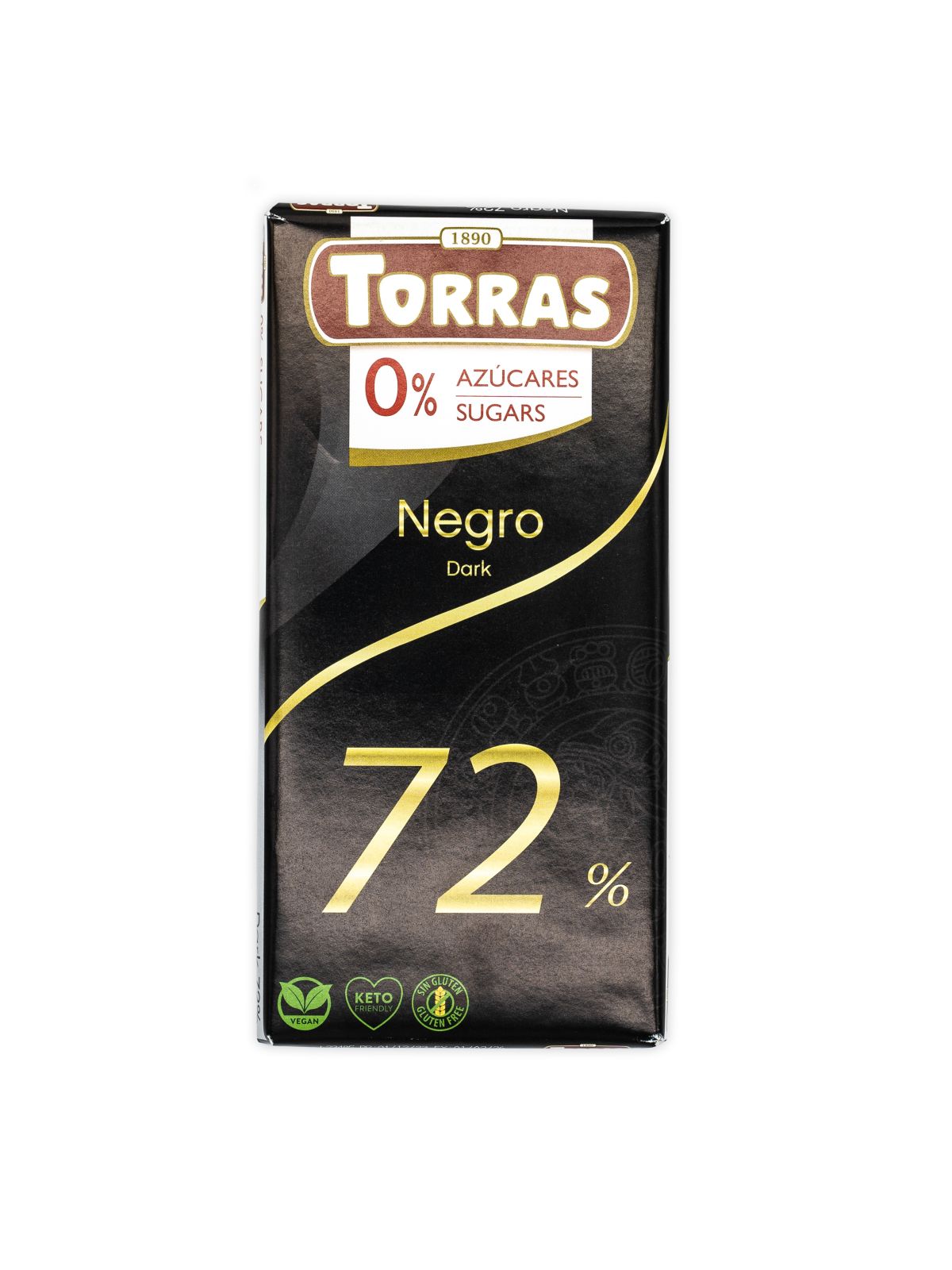 Torras Donkere 72% Chocolade 75g
