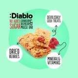 Diablo Barrita de Muesli de Arándano y Frambuesa Sin Azúcar Añadido 30g — Miniatura 3