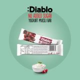 Diablo Barre de Muesli au Yaourt Sans Sucre Ajouté Cerise 30g — miniature 2