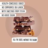 Diablo Chocolate con Almendras sin Azúcar Añadido con Stevia 75g — Miniatura 4