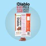 Diablo No Added Sugar Stevia Milk Chocolate with Crispy Rice 75g — thumbnail 2