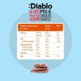 Diablo No Added Sugar Stevia Milk Chocolate with Crispy Rice 75g — thumbnail 6