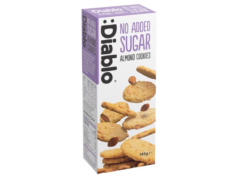Diablo Biscuits aux Amandes Sans Sucre Ajouté 145g