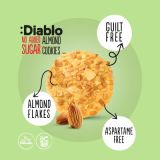 Diablo No Added Sugar Almond Cookies 145g — thumbnail 3