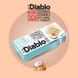 Diablo Biscotti di Cocco Senza Zucchero Aggiunto con Caramello e Arachidi 100g — miniatura 2