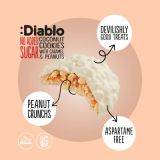 Diablo Biscotti di Cocco Senza Zucchero Aggiunto con Caramello e Arachidi 100g — miniatura 5