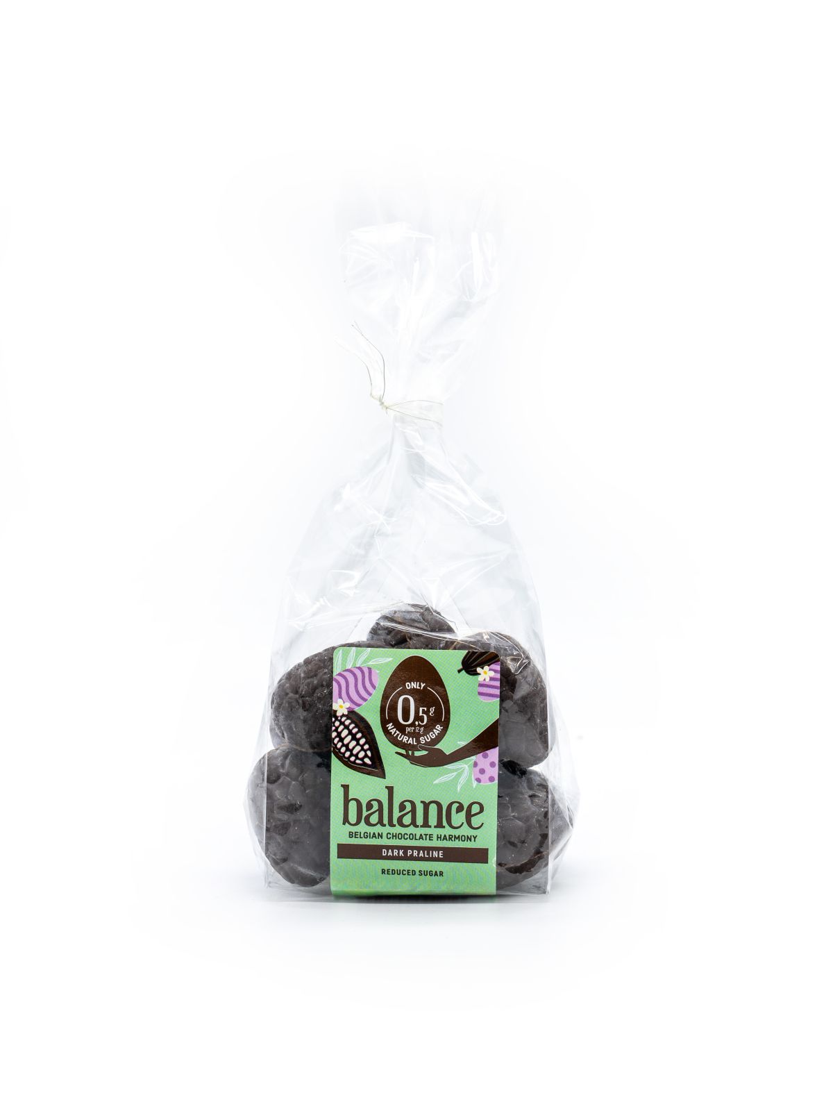 Balance Easter Eggs Dark Praline 150g