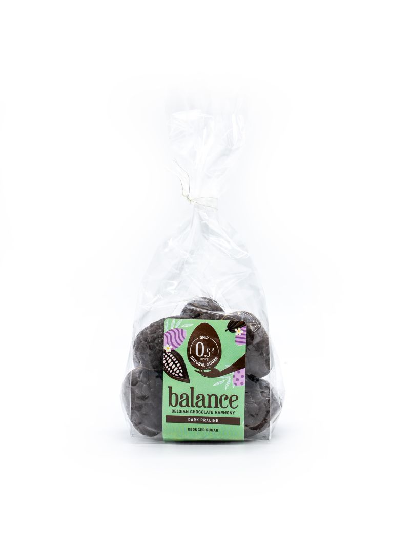 Balance Easter Eggs Dark Praline 150g