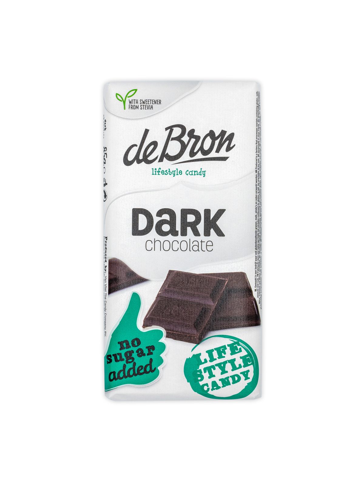 De Bron Pure Chocolade 85g
