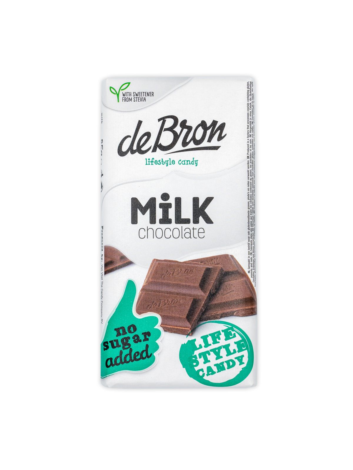 De Bron Melkchocolade 100g