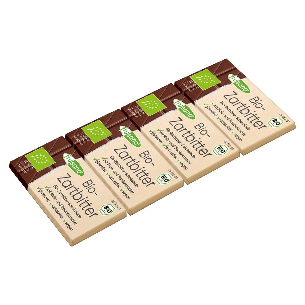 Frusano Bio Mini Chocolates de Chocolate Negro 50g