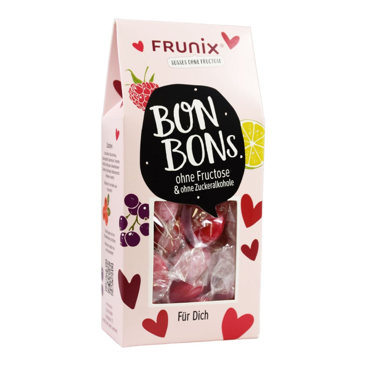 Frunix caramelle "Per Te" mix ribes-cranberry e lime-lampone 90g