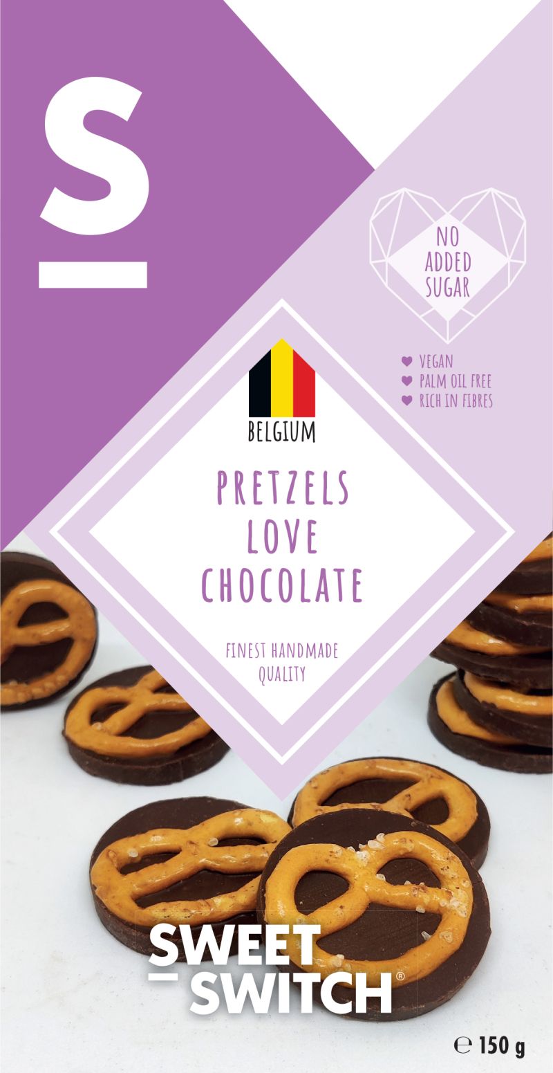 Sweet Switch Prezels Aiment le Chocolat 150g