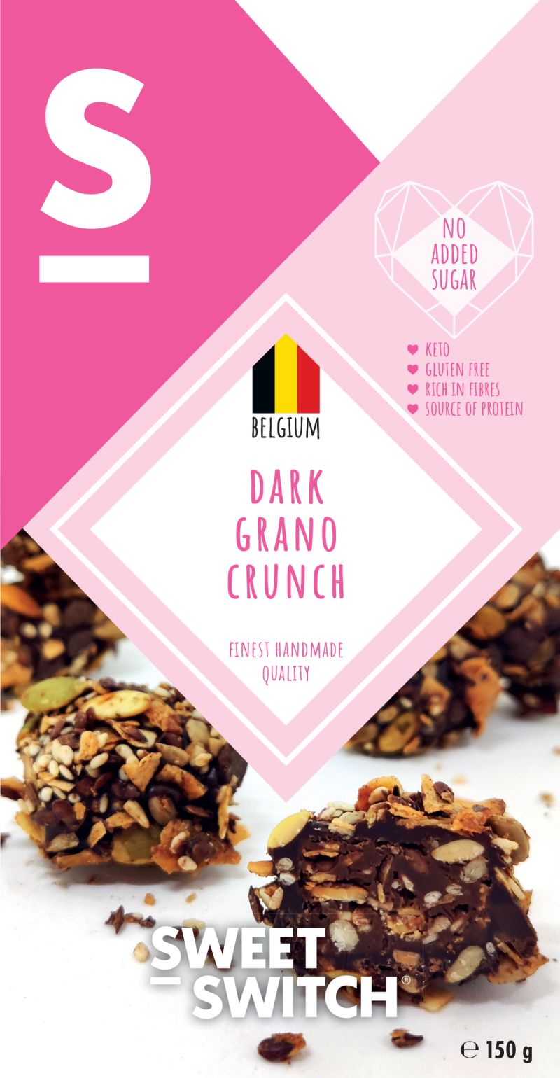 Balles de Crunch Grano Noir Sweet Switch 150g