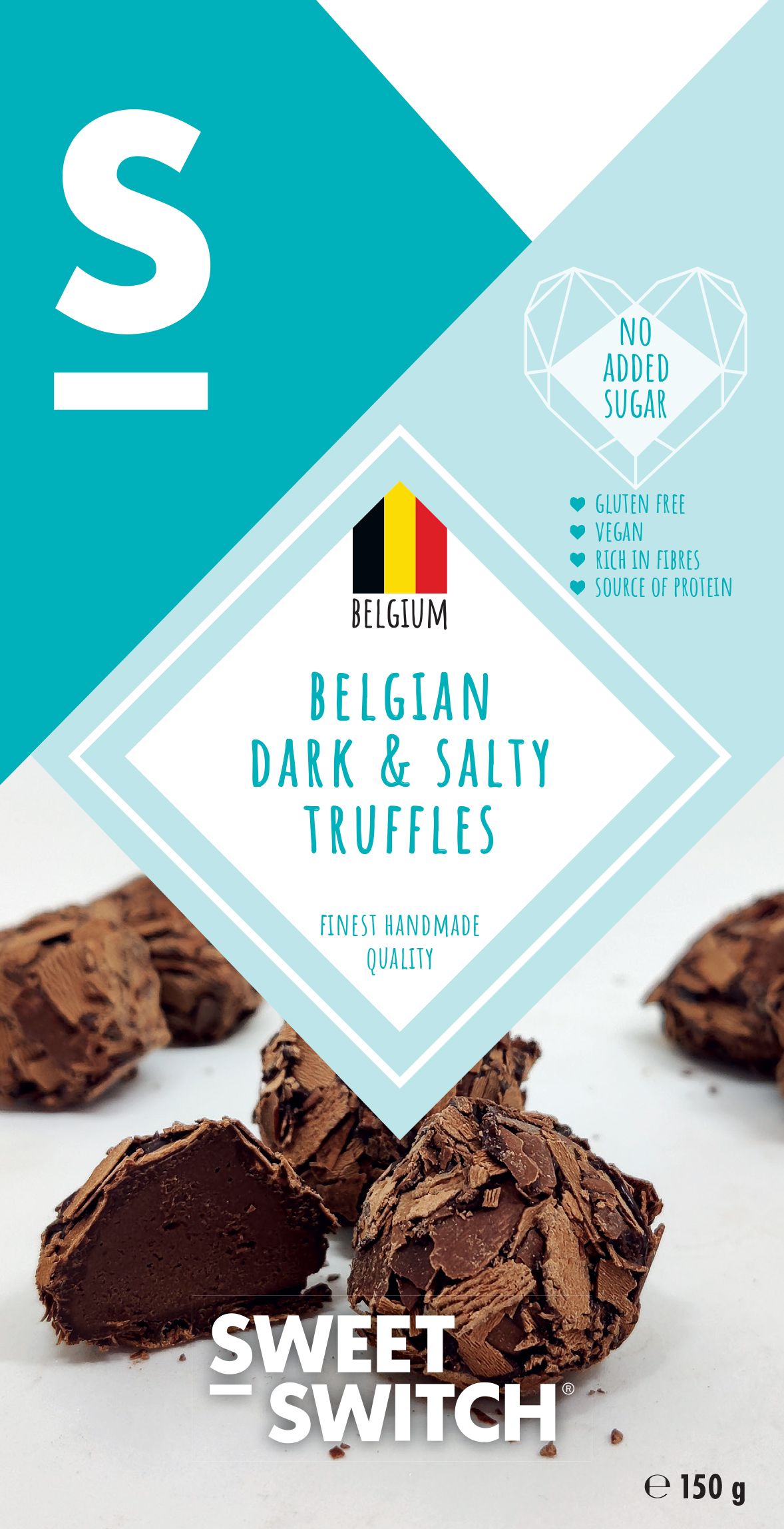 Trufas Dark&Salty Sweet Switch 150g