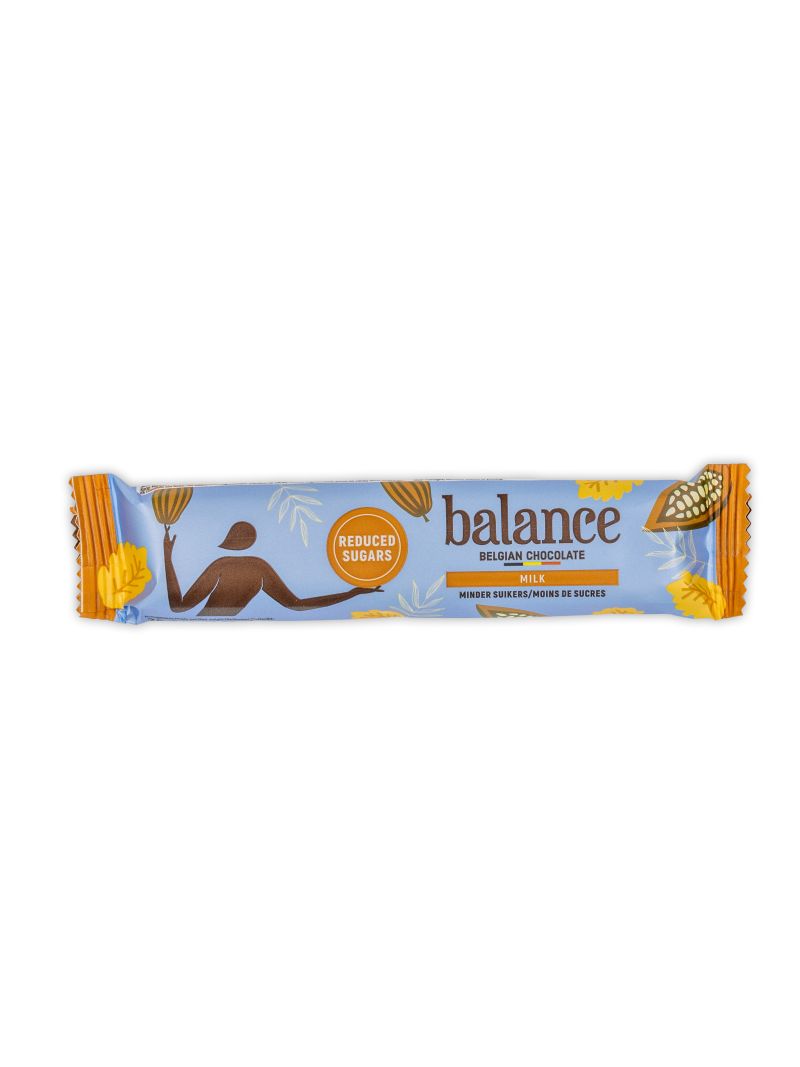 Barre de chocolat au lait Balance 35g