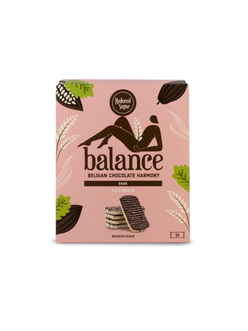 Balance Gaufrettes de Riz au Chocolat Noir 100g