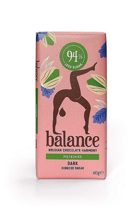Pistacchi al Cioccolato Fondente Balance 100g