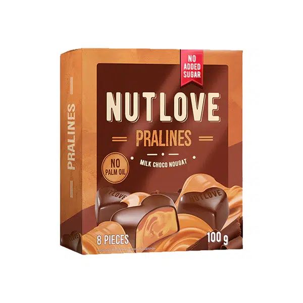 Allnutrition Nutlove Pralines Milk Choco Nougat 100g