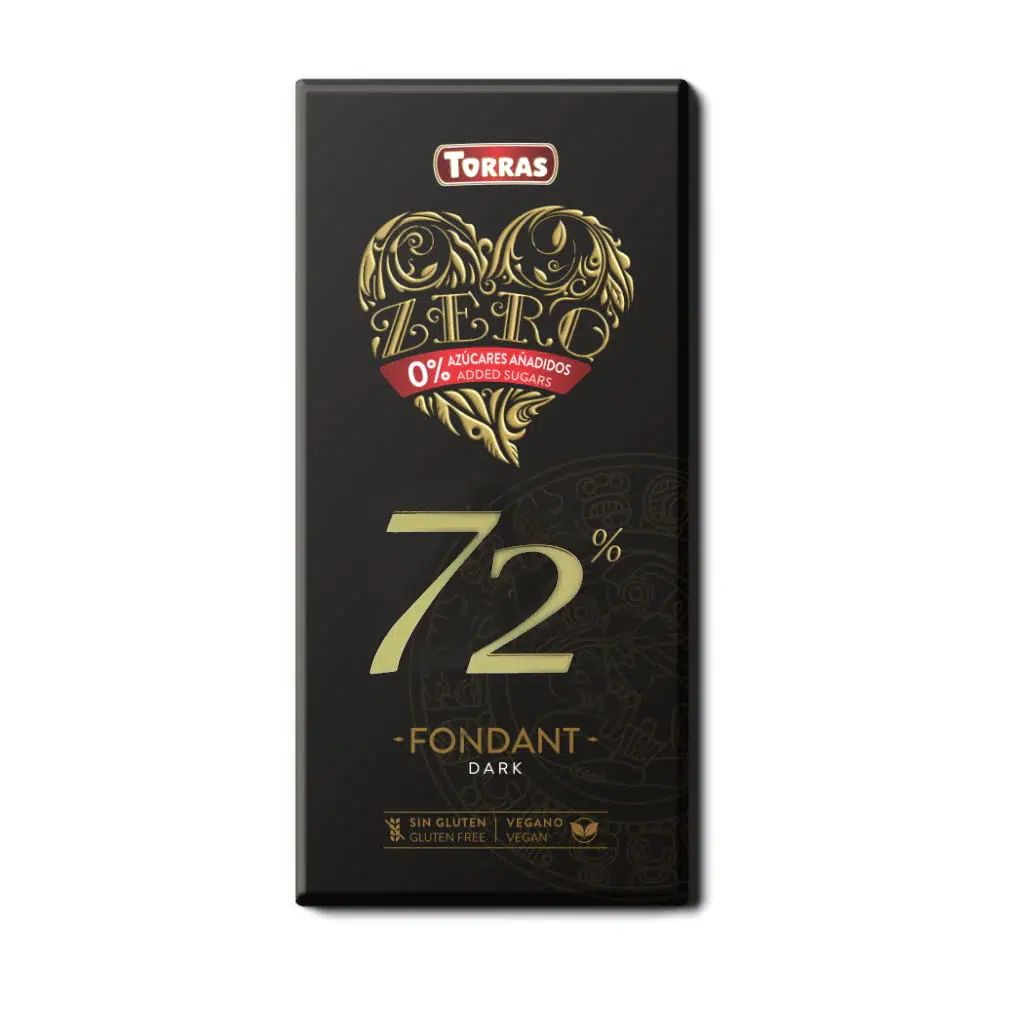 Torras Zero 72% Cioccolato Fondente 100g